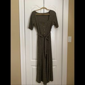 MINKPINK wide leg jumpsuit w/ short sleeve